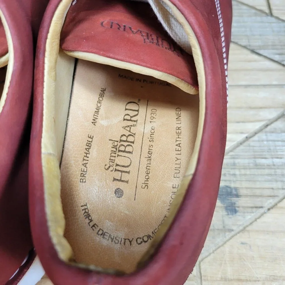 🔥 Worn Once Samuel Hubbard Free‎ Leather Shoes Men’s Sz 9 Medium - Rust Nubuck